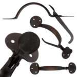 MRIronItem06 Beeswax Heavy Bean Thumblatch - Image 6