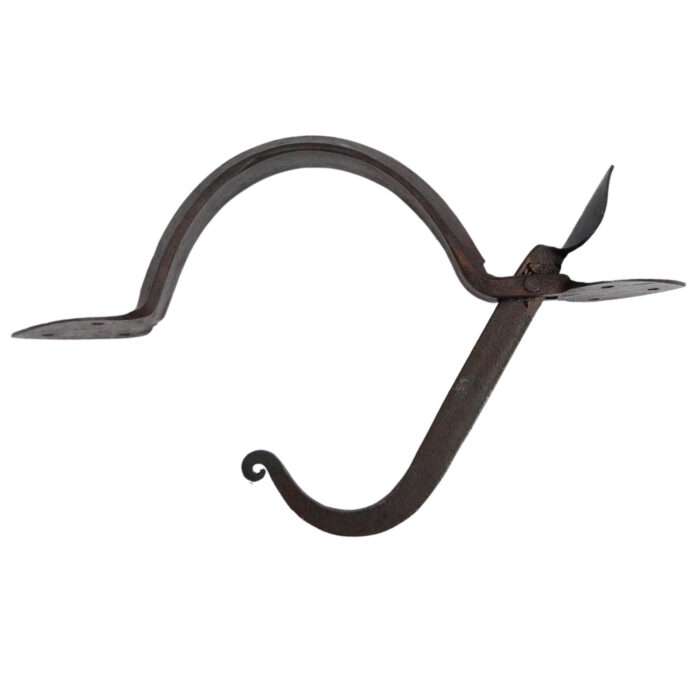 MRIronItem07a MRIronItem07 Beeswax Heavy Bean Thumblatch - Image 2