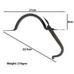 MRIronItem07 Beeswax Heavy Bean Thumblatch - Image 7