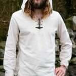 MRLT04f Medieval Locket with pure Leather Rope