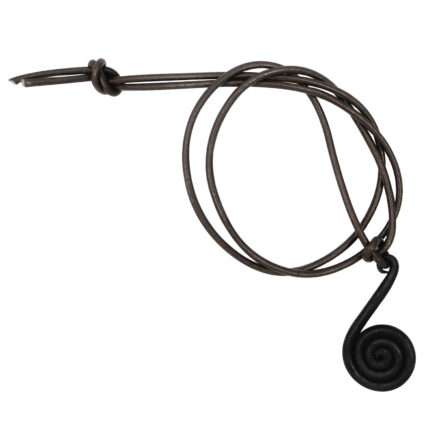 MRLT07 Medieval Locket with pure Leather Rope