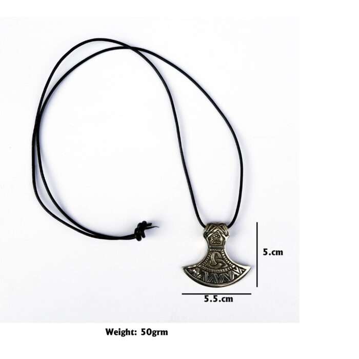 MRLT08 Medieval Locket with pure Leather Rope - Image 4
