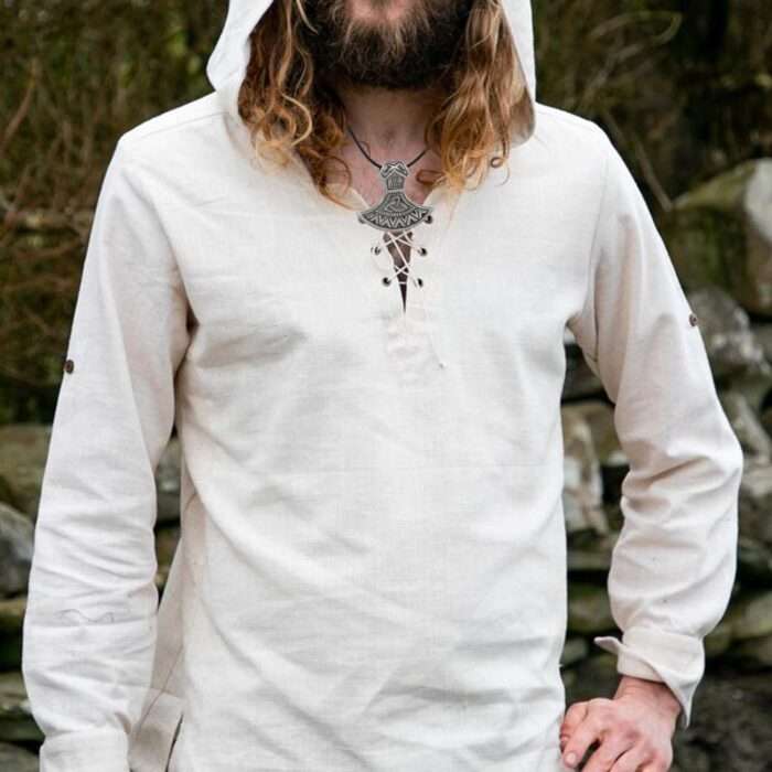 MRLT08 Medieval Locket with pure Leather Rope - Image 7