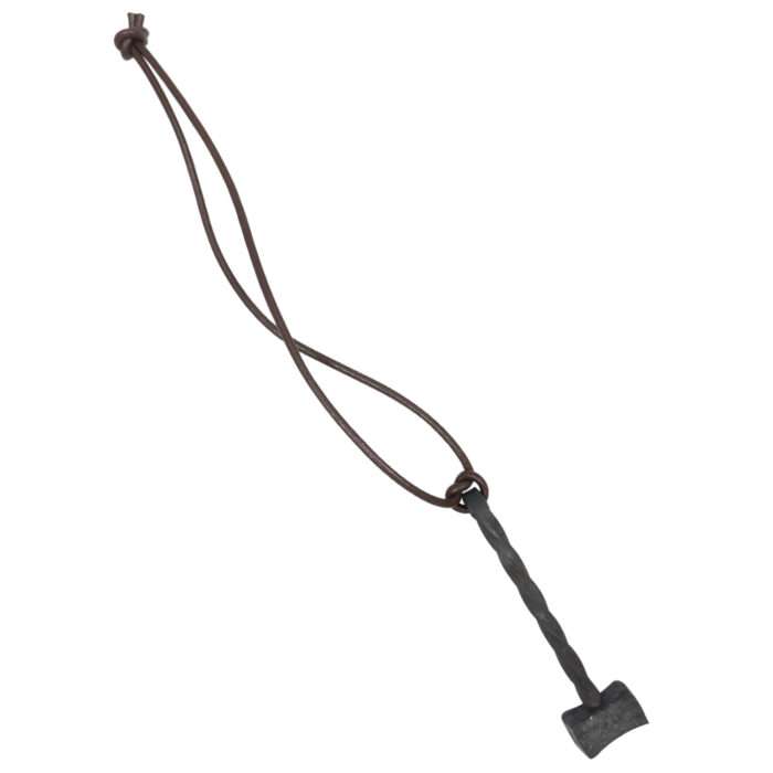 MRLT09 Medieval Locket with pure Leather Rope