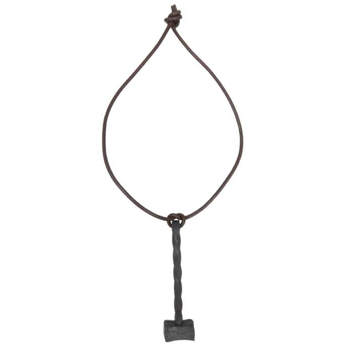 MRLT09 Medieval Locket with pure Leather Rope - Image 3