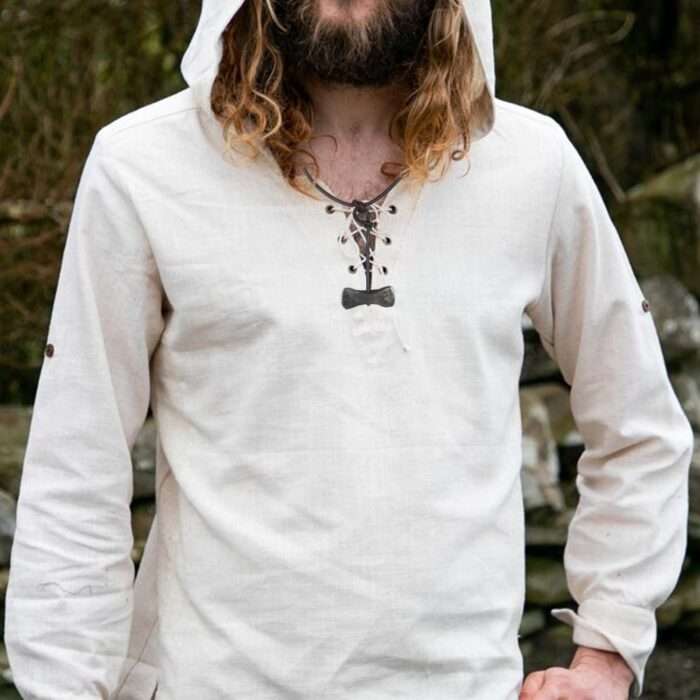 MRLT10 Medieval Locket with pure Leather Rope - Image 6