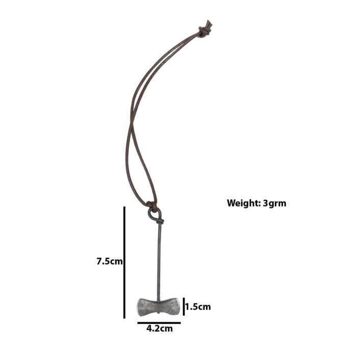 MRLT10 Medieval Locket with pure Leather Rope - Image 8