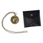 MRN02 Brass Sundial Compass Solid Brass Pocket Wintage