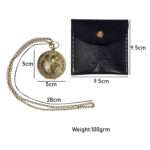 MRN02 Brass Sundial Compass Solid Brass Pocket Wintage - Image 4