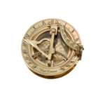 MRN05 Authentic Wintage Style Brass Pocket Sun Dial Campass - Image 2