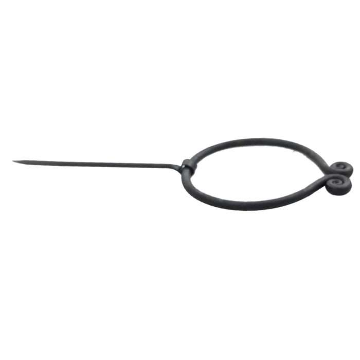 MRPin02 Hand-forged Brooch with Spiral Ends - Image 6
