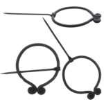 MRPin02 Hand-forged Brooch with Spiral Ends - Image 5