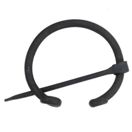 MRPin03 Fibula Clothes Needle Viking Clasp Brooch Medieval Hand Forged