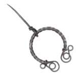 MRPin08 Medieval Viking Knotted Fibula Cloak Pin - Image 2