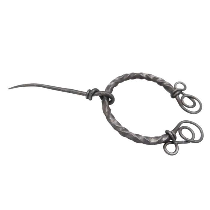 MRPin08 Medieval Viking Knotted Fibula Cloak Pin - Image 3