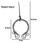 MRPin08 Medieval Viking Knotted Fibula Cloak Pin - Image 5