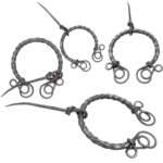 MRPin08 Medieval Viking Knotted Fibula Cloak Pin - Image 7