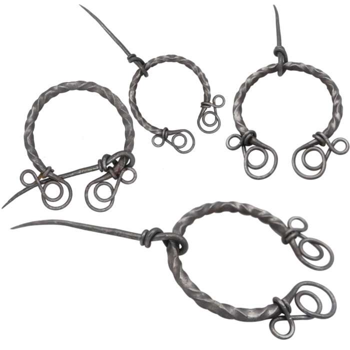 MRPin08 Medieval Viking Knotted Fibula Cloak Pin - Image 7
