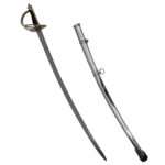 SD243 Civil War Era Light Cavalry Sabre Field Officer Sword - Image 9