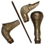 MRWS04 Walking Stick with Brass Handle Grip - Image 8