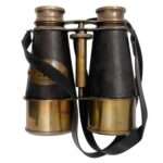 NT01 Binocular Opera Glasses & Spyglass Victorian Marine Brass Handmade Whistle Gift