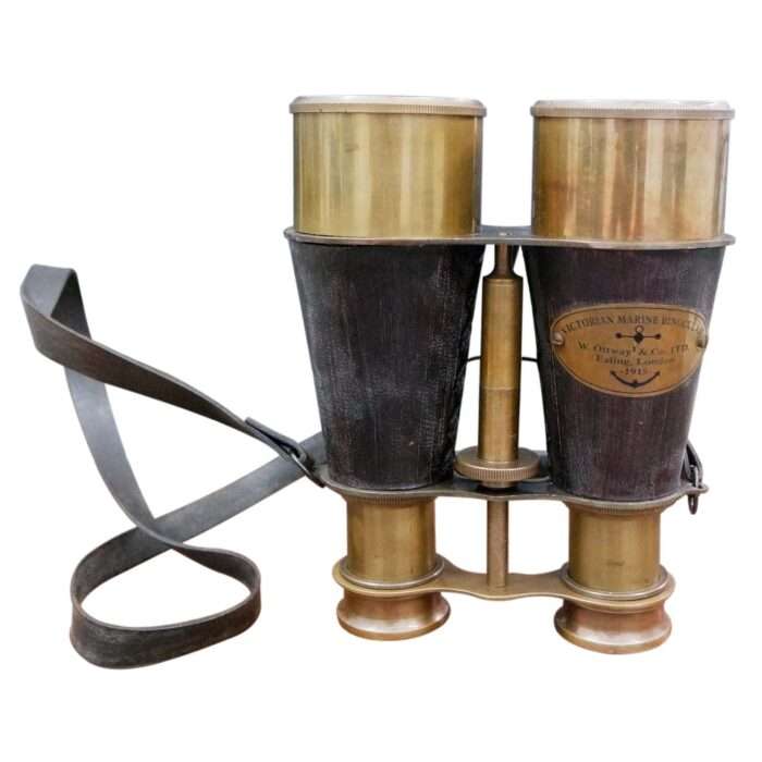 NT01 Binocular Opera Glasses & Spyglass Victorian Marine Brass Handmade Whistle Gift - Image 4