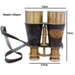 NT01 Binocular Opera Glasses & Spyglass Victorian Marine Brass Handmade Whistle Gift - Image 6