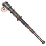 NT02 Antique Decor Spyglass Pirate Telescopewith Leather Box Telescope for Adventure Enthusiasts Monocular Nautical Decor for Gifting