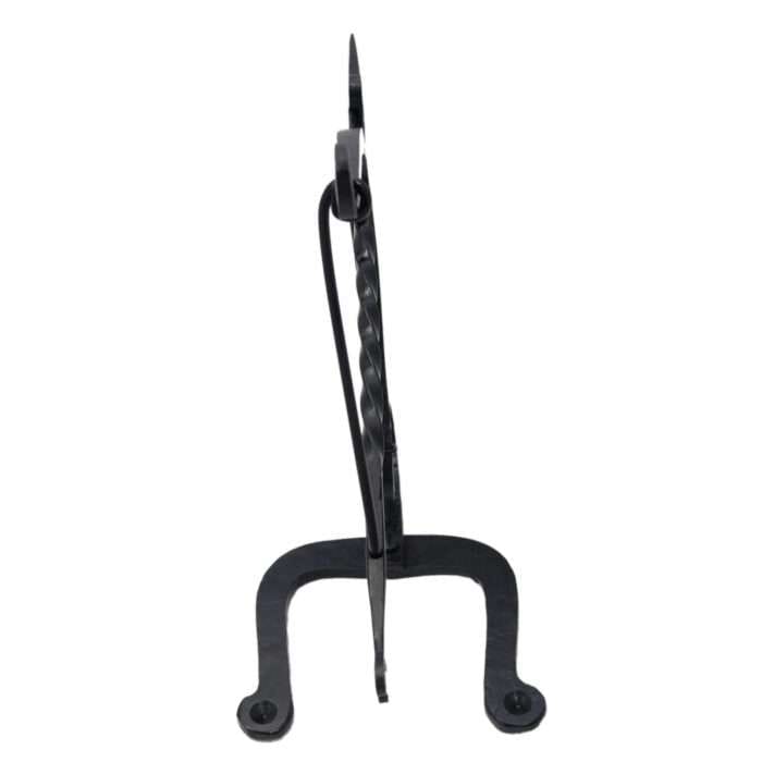 NT03e Armillary Arrow Solid Wrought Iron Sculpture