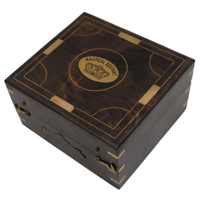 NT05c Antique Brass Sextant Vintage Working Collectible Astrolabe ReplicaVintage Handmade Collection