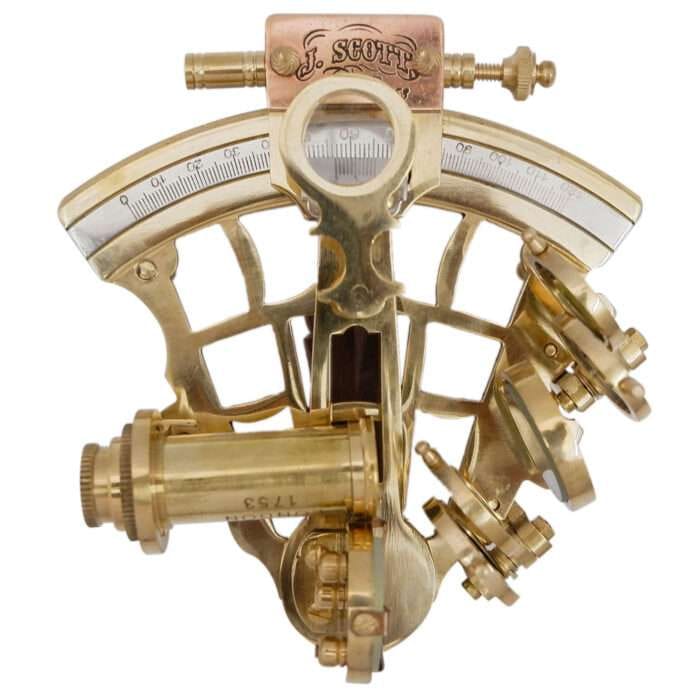 NT05d Antique Brass Sextant Vintage Working Collectible Astrolabe ReplicaVintage Handmade Collection