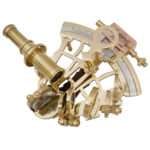 NT05f Antique Brass Sextant Vintage Working Collectible Astrolabe ReplicaVintage Handmade Collection