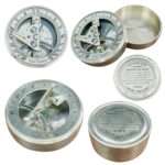 NT09 Vintage Compass and Sundial Hiking Compass - Image 6