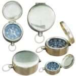 NT10 Chrome Finish Hunters Pocket Compass - Image 7