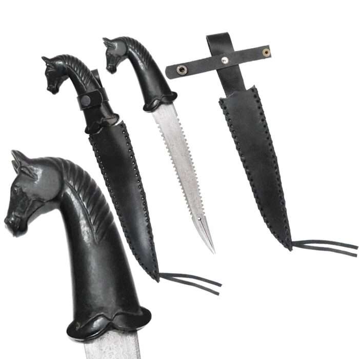 MRK01 HORSE HEAD FIGHTING KNIFE - Image 2