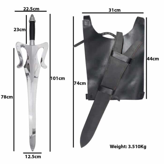 MRSWORD 11f Masters Of The Universe HeMan Power Sword Grayskull Sword