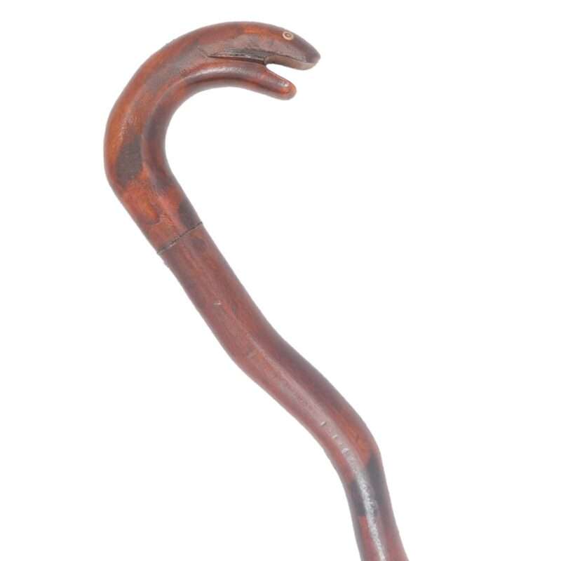 WS08a Walking Stick New Snake Head