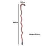 WS08 Walking Stick New Snake Head - Image 5
