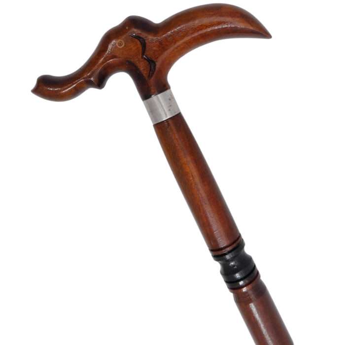 WS10a Walking Stick New Elephant Head WS10 Walking Stick New Elephant Head - Image 2