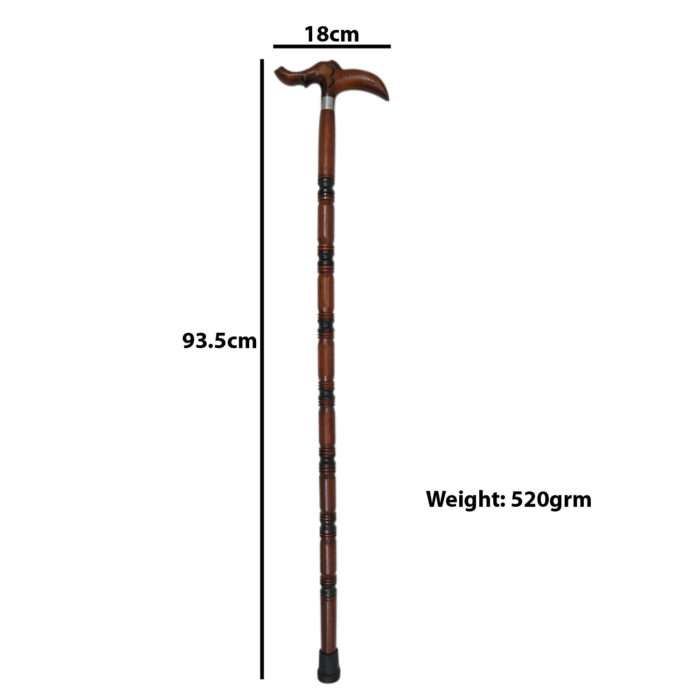 WS10d Walking Stick New Elephant Head WS10 Walking Stick New Elephant Head - Image 5