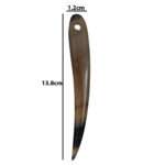 MRYN01 Natural Hand made buffalo Horn Yarn Needle - Image 7