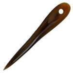 MRYN02 Natural Hand made buffalo Horn Yarn Needle - Image 5