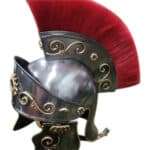 H171 Queen Brass Medieval Greek Corinthian Helmet - Image 2