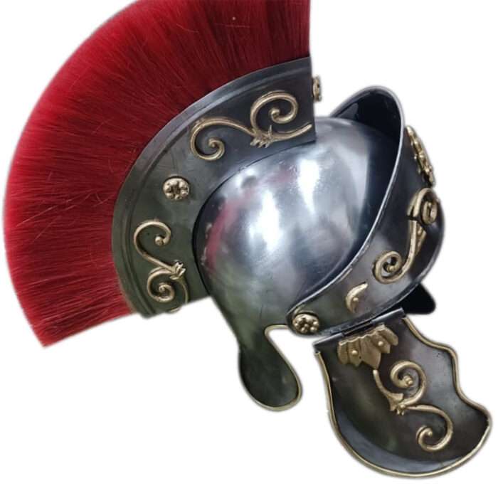 H171 Queen Brass Medieval Greek Corinthian Helmet - Image 3