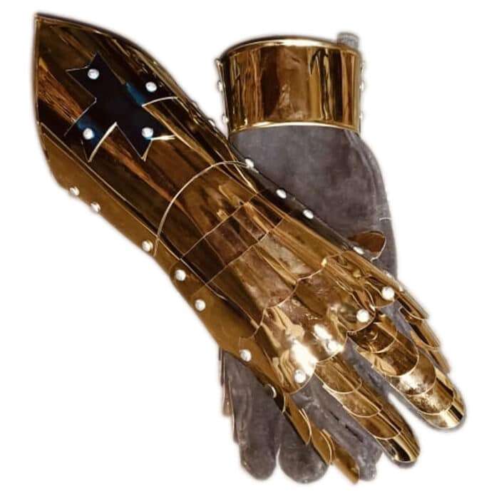 9 copy J72 Medieval Knight Gothic Gloves - Image 3