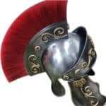 H171 Queen Brass Medieval Greek Corinthian Helmet