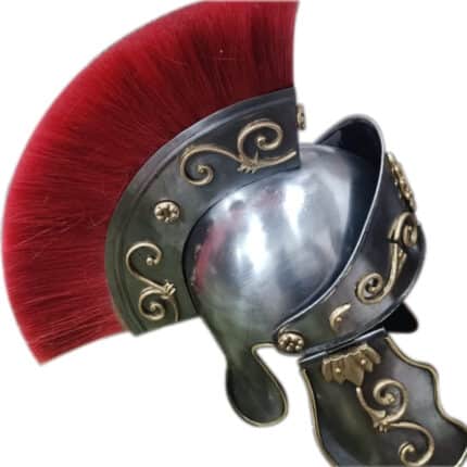 H171 Queen Brass Medieval Greek Corinthian Helmet