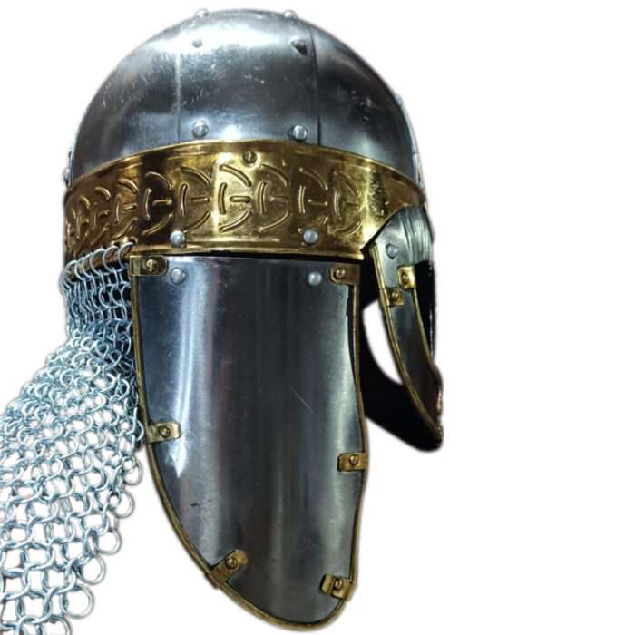 H174b Medieval Viking Helmet Armor H174 Medieval Viking Helmet Armor - Image 4