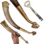 HR112 Bull Horn Gaumukhi Shringi - Image 6