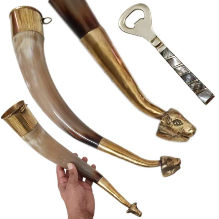 HR112 Bull Horn Gaumukhi Shringi - Image 6